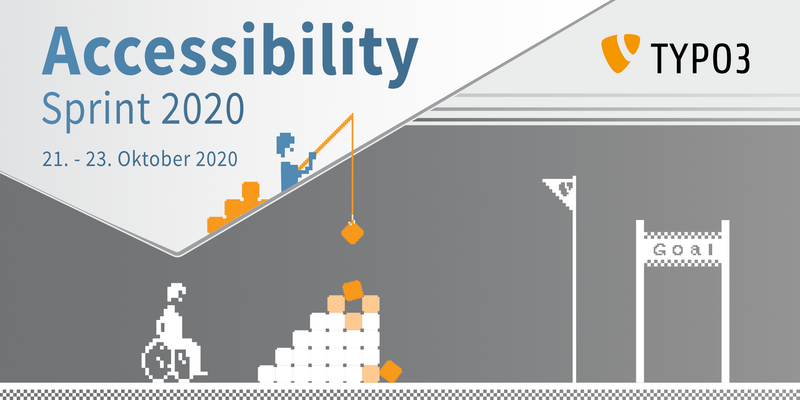 TYPO3 Accessibility Sprint 2020 from October 21st to October 23rd