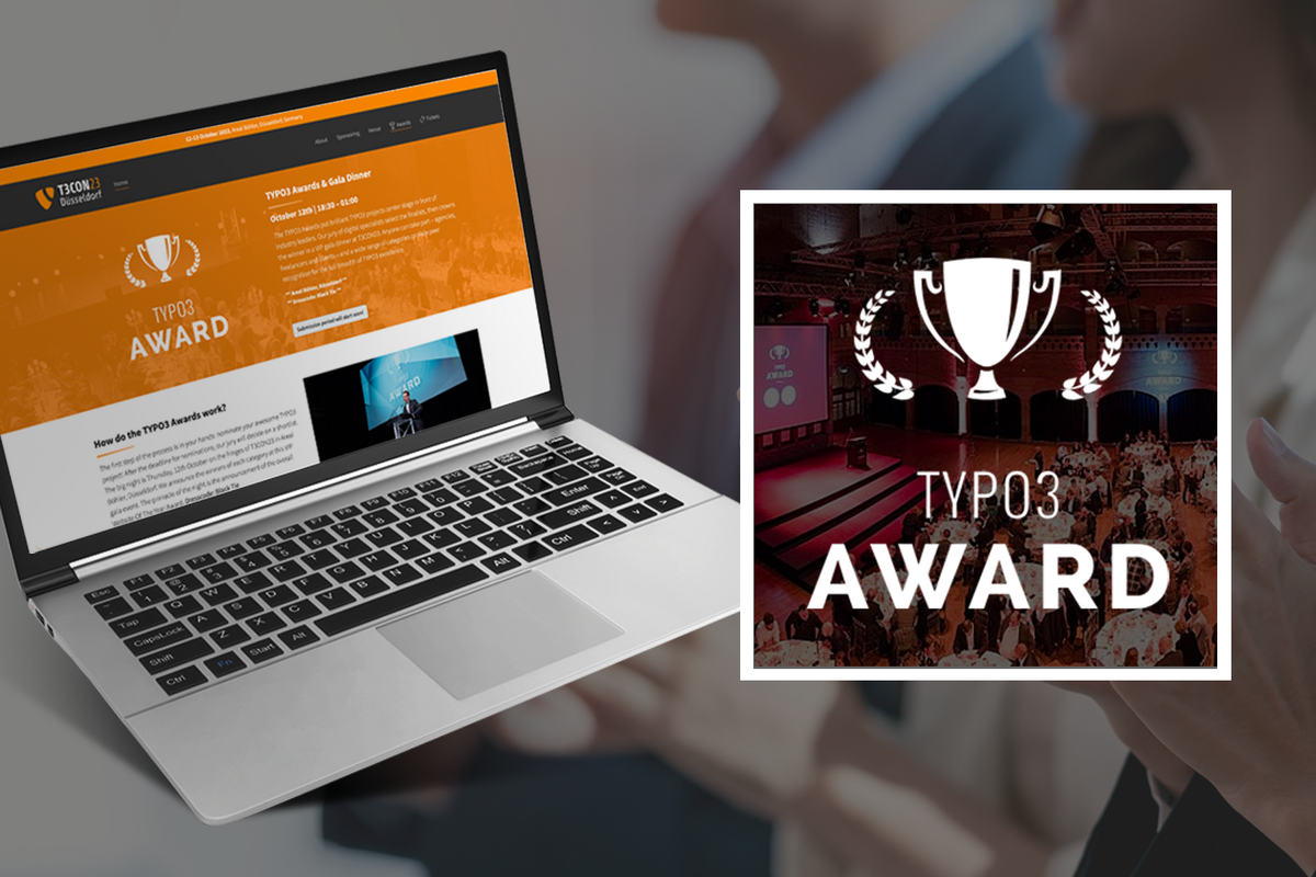 TYPO3 Award Logo and Submission Form