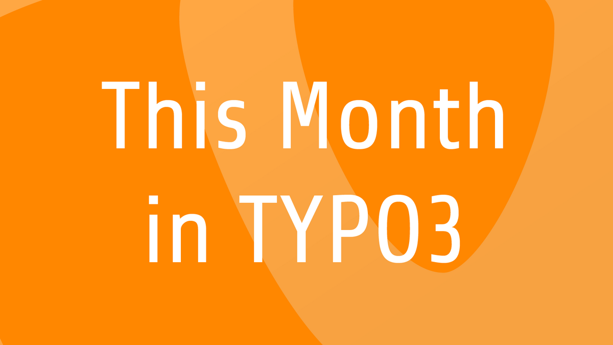 This Month in TYPO3